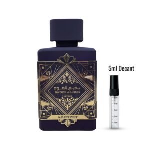 lattafa bade'e al oud amethyst 5ml decant
