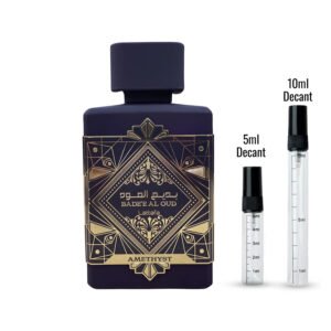 lattafa bade'e al oud amethyst 5ml decant