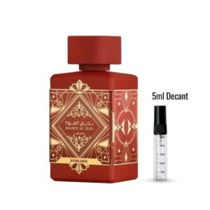 lattafa bade'e al oud sublime 5ml decant
